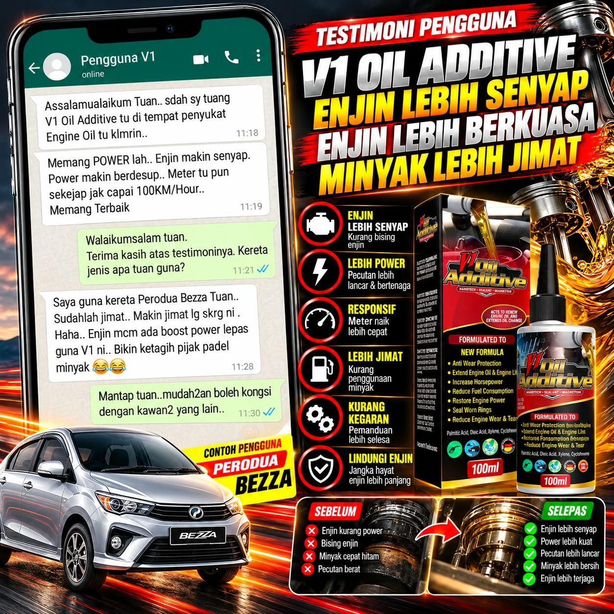 testimoni-bezza-enjin-senyap-berkuasa