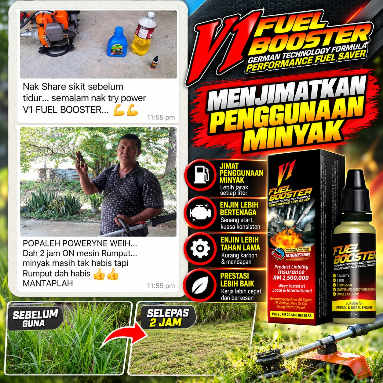 testimoni-mesin-rumput-jimat-minyak