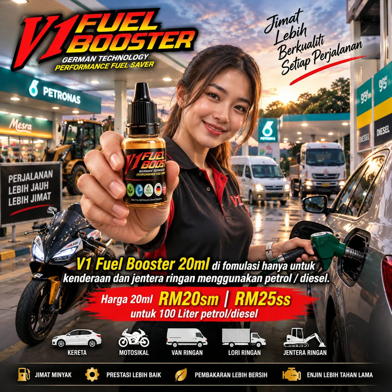 V1 Fuel Booster