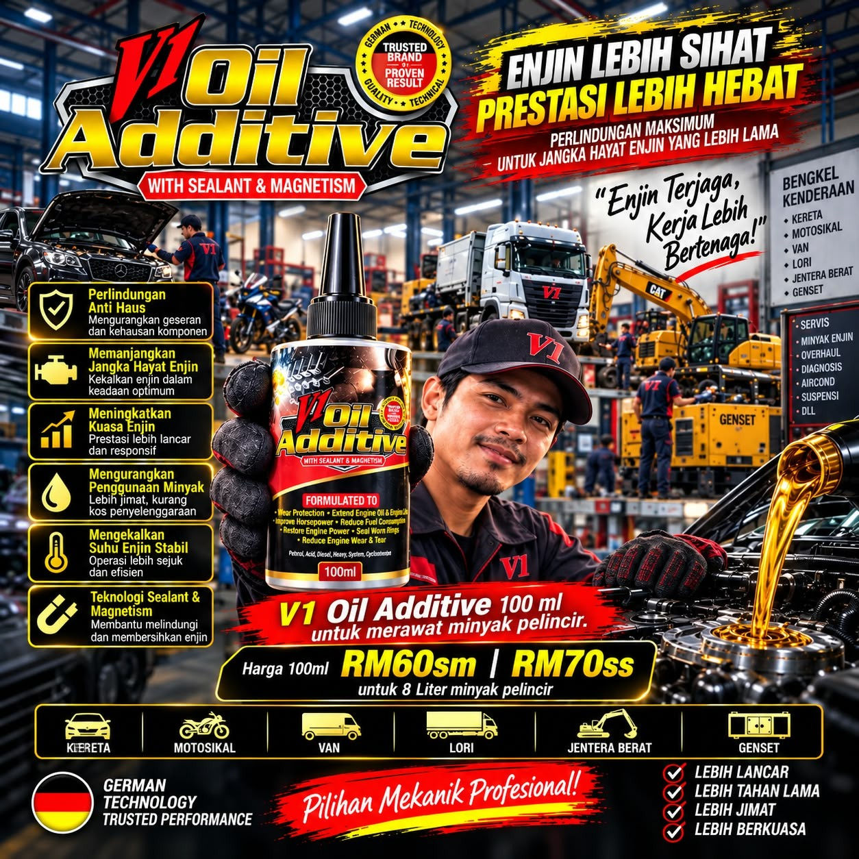 V1 Oil Additive